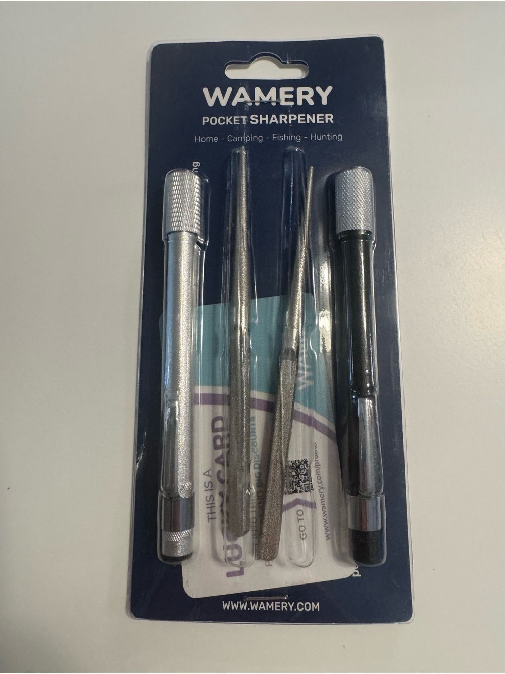 Pocket Sharpener Set - Silver and Black